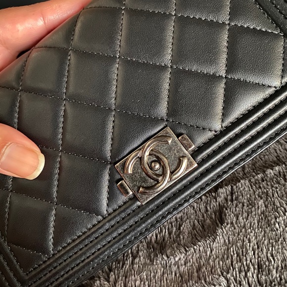 🔴SOLD🔴Authentic New CHANEL Lambskin Wallet - Picture 8 of 10